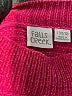 Falls Creek Solid Pink Turtleneck Sweater Size 12 - photo 3