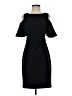 Eliza J Solid Black Cocktail Dress Size 0 - photo 1