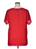 Daniel Rainn 100% Polyester Red Short Sleeve Blouse Size XL - photo 2