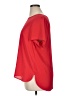 Daniel Rainn 100% Polyester Red Short Sleeve Blouse Size XL - photo 5