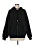 Unbranded 100% Polyester Black Zip Up Hoodie Size M - photo 1