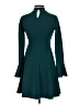 Shein Solid Teal Casual Dress Size 4 - photo 2
