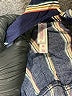 Xhilaration Stripes Blue Jumpsuit Size M - photo 4