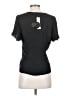 Naked Zebra Black Short Sleeve Blouse Size S - photo 2