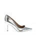 Marc Fisher LTD Metallic Silver Heels Size 9 - photo 1