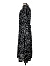 Shein 100% Polyester Animal Print Black Casual Dress Size 12 - photo 5