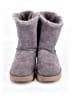 Ugg 100% Leather Gray Boots Size 10 - photo 2