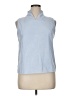 Unbranded 100% Polyester Blue Sleeveless Blouse Size 1X - photo 1