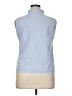 Unbranded 100% Polyester Blue Sleeveless Blouse Size 1X - photo 2
