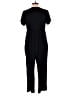 Isabel Solid Black Jumpsuit Size M - photo 2
