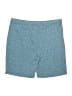 Ekouaer Tweed Blue Shorts Size 2X - photo 2