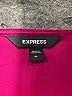 Express Burgundy Long Sleeve Blouse Size XL - photo 6