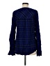 Sanctuary 100% Rayon Blue Long Sleeve Blouse Size M - photo 2