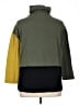 Terra-SJ Apparel Color Block Green Turtleneck Sweater Size XL - photo 2