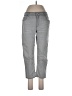 Chico's Houndstooth Solid Gray Jeans Size Sm (0.5) - photo 1