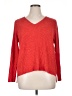 Eileen Fisher Red Pullover Sweater Size XL - photo 1