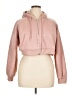DAZY 100% Polyester Pink Zip Up Hoodie Size XL - photo 1