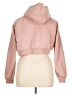 DAZY 100% Polyester Pink Zip Up Hoodie Size XL - photo 2