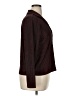 BCBGMAXAZRIA Metallic Burgundy Long Sleeve Blouse Size XL - photo 4