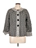 Tria 100% Polyester Polka Dots Ivory Jacket Size L - photo 1