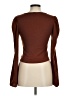 rue21 Brown Long Sleeve Top Size M - photo 2