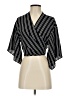 American Threads Black 3/4 Sleeve Blouse Size S - photo 1