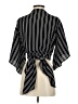 American Threads Black 3/4 Sleeve Blouse Size S - photo 2
