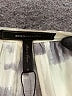 BCBGMAXAZRIA 100% Polyester Tie-dye Gray Short Sleeve Blouse Size M - photo 7