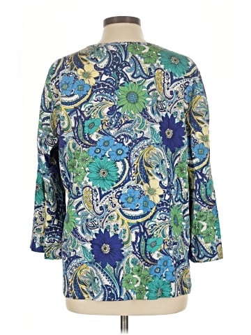 Talbots Outlet 3/4 Sleeve Blouse (view 2)