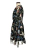 Miss Sparkling 100% Polyester Floral Black Cocktail Dress Size S - photo 5
