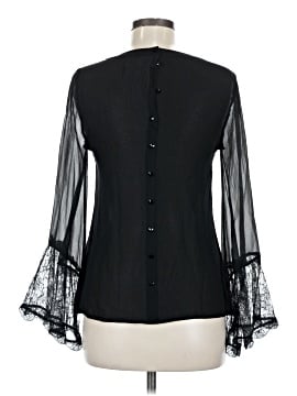Tracy Reese Long Sleeve Silk Top (view 2)