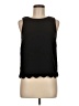 Monteau Black Sleeveless Top Size M - photo 1
