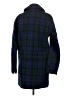 J.Crew 100% Wool Plaid Blue Wool Coat Size 4 - photo 2