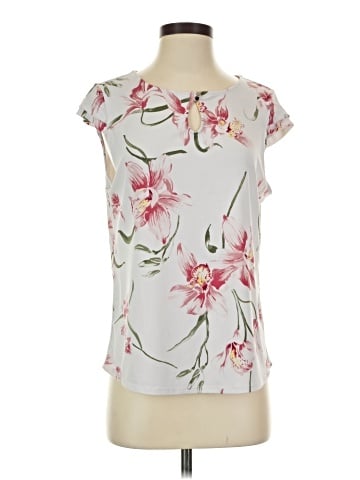 7th Avenue Design Studio New York & Company Short Sleeve Blouse (view 1)