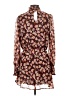 Sanctuary 100% Polyester Floral Brown Casual Dress Size XS - photo 2