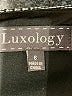 Luxology 100% Polyester Plaid Gray Casual Dress Size 6 - photo 7