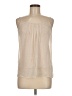 NY&C 100% Polyester Ivory Sleeveless Blouse Size M - photo 1