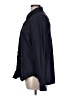 Gap 100% Cotton Solid Black Blue Long Sleeve Button-Down Shirt Size L - photo 5