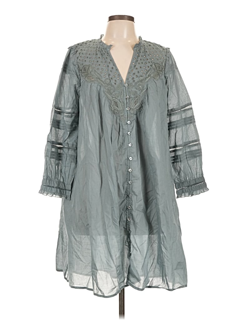 Pre-owned Sundance Casual Dress In Gray