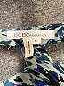 BCBGeneration Print Blue Cocktail Dress Size M - photo 7