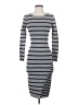 John & Jenn Stripes Gray Casual Dress Size XS - photo 1