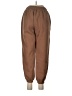 Automet Solid Brown Casual Pants Size M - photo 2