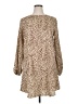 Assorted Brands 100% Polyester Animal Print Tan Casual Dress Size XL - photo 1