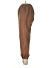 Automet Solid Brown Casual Pants Size M - photo 5
