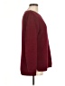 J.Jill 100% Polyester Burgundy Pullover Sweater Size M - photo 4