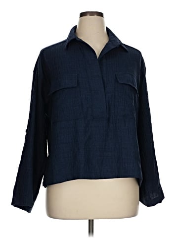 Max Studio 3/4 Sleeve Blouse (view 1)