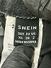 Shein Gray Denim Shorts Size 2 - photo 3
