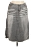 Express Gray Denim Skirt Size 7 - 8 - photo 1
