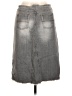 Express Gray Denim Skirt Size 7 - 8 - photo 2