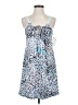 Linea Donatella Animal Print Blue Casual Dress Size S - photo 1